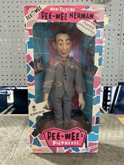 1987 non-talking Pee-wee Herman doll