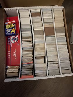 HUGE Sports Trading Card Collection! 10k + Cards!
