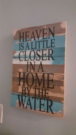 Beach decor new! From bass pro shops! NEW!