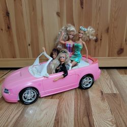 Vintage Barbie Droptop Mustang Convertible