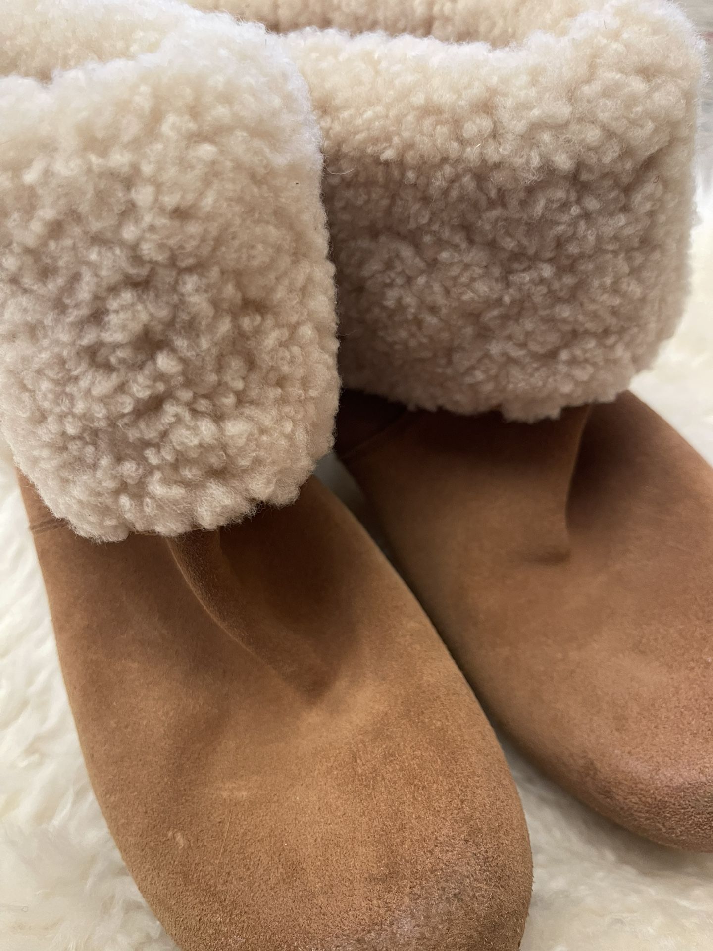 UGG Tan Color Rankle Woman Boots 7