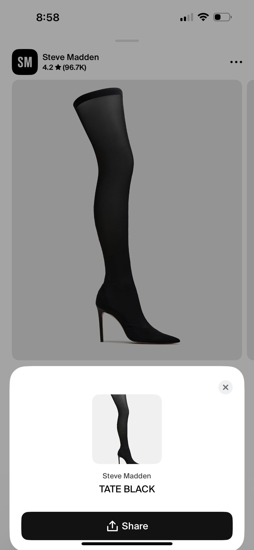 Steve Madden Tate Boots Sold Out Online