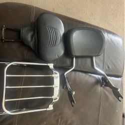2010 Street glide, Driver Back Rest, Sissy Bar And Luggage Rack…