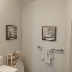 Modern Neutral Wall Art Set – Perfect for Bathroom or Small Spaces