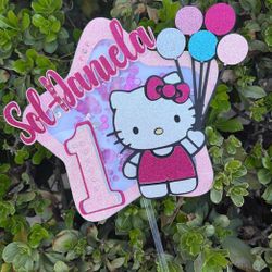 personalised Shaker Caketopper