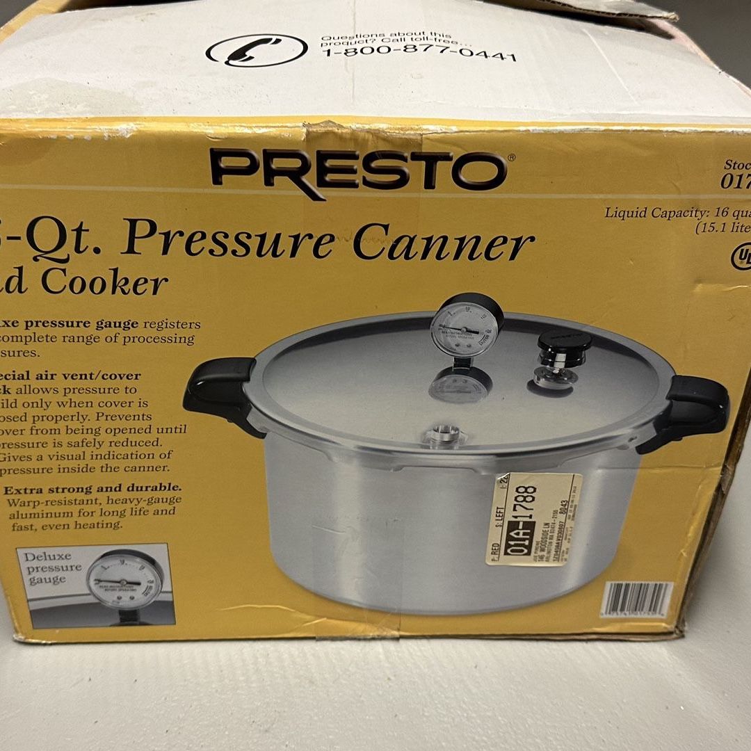 Presto Pressure Canner & Cooker Aluminum 23 qt.