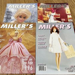1996 Barbie Miller’s Magazines - 4 Issues 