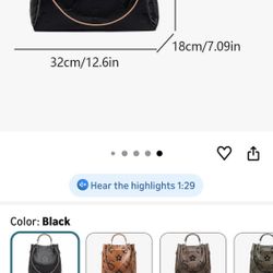 Leather Tote Bag 