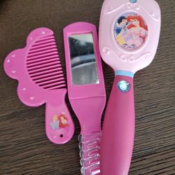 Childrens Play Brush, Comb, Mirror