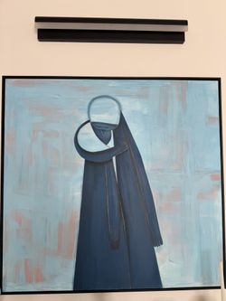 Gorgeous large 51.5 X 49.5 Painting 