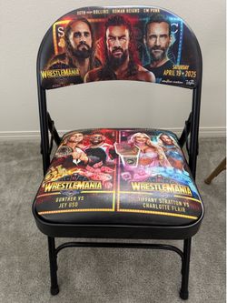 WWE WrestleMania 41 Night 1 chair