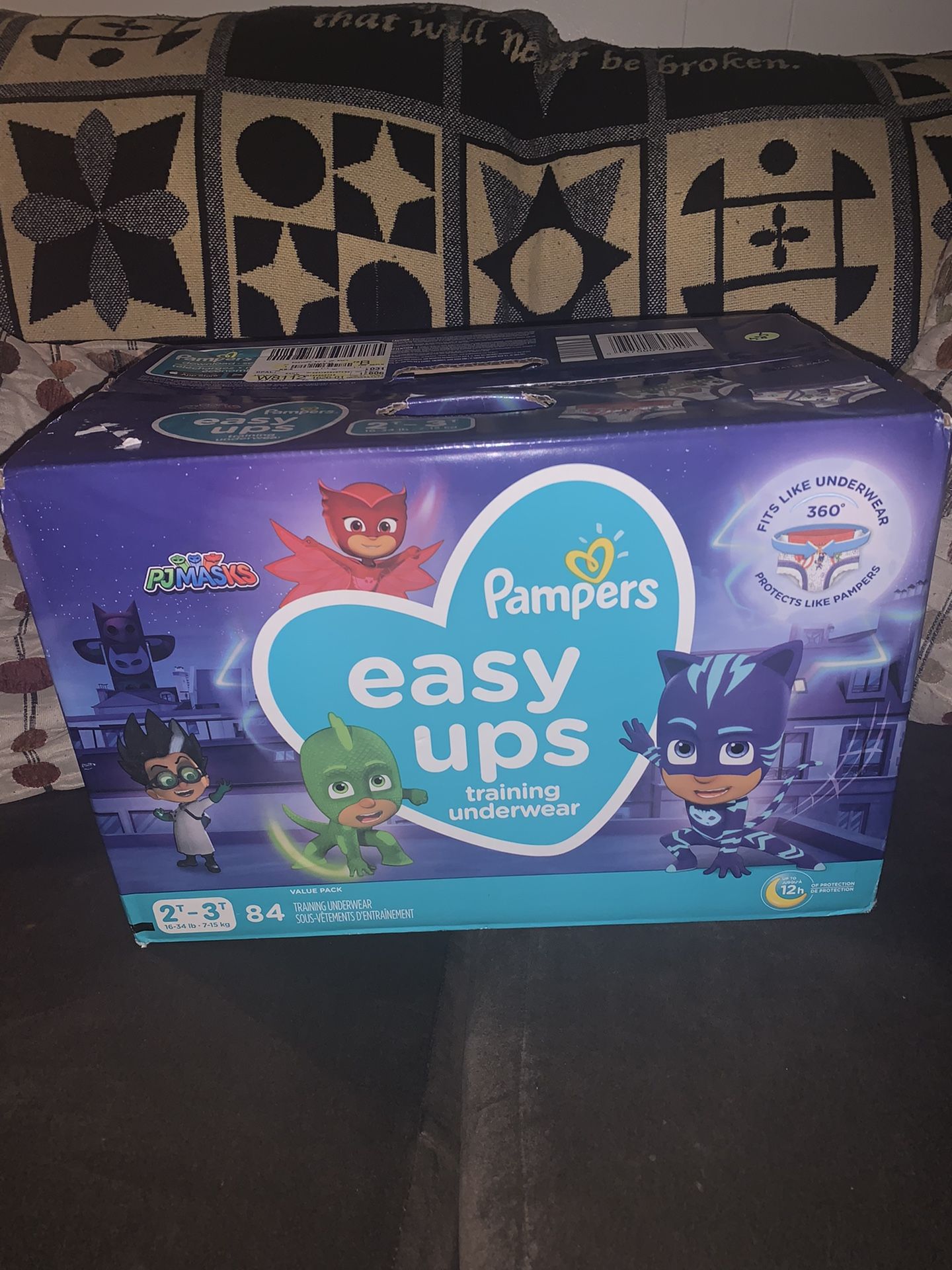 Pampers Easy Ups Size 2T -3T   84 count