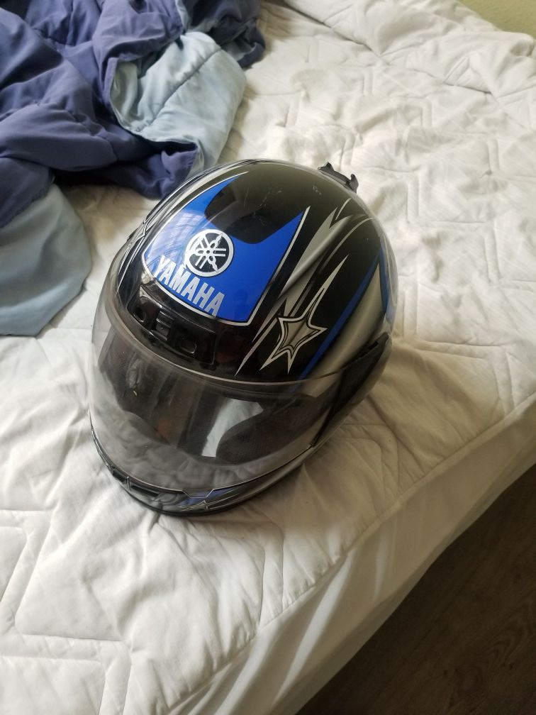Yamaha motorcycle helmet
