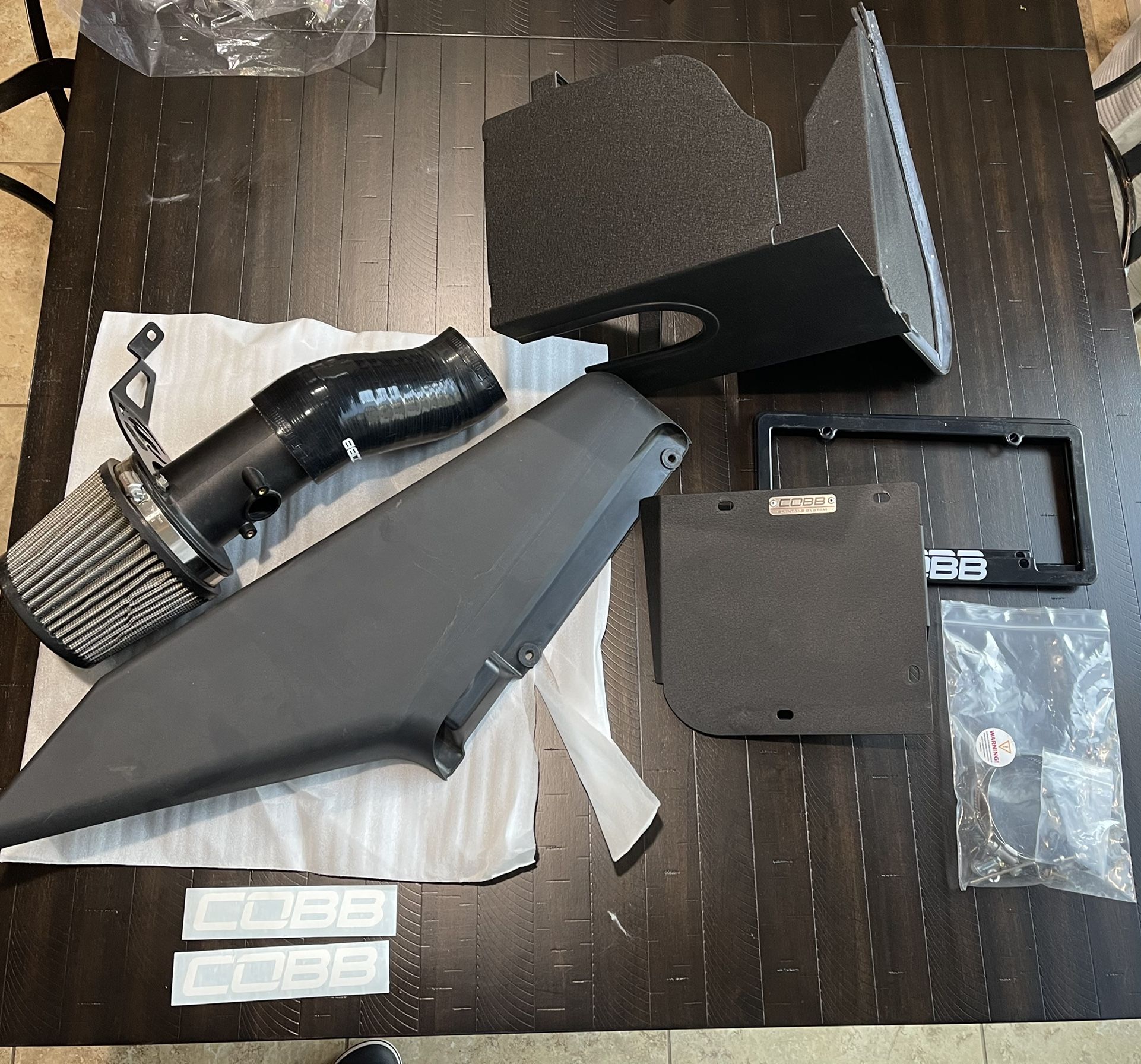 Subaru STI COBB SF INTAKE +Airbox WRX-STI 2019-2021, & 2018 RA TYPE.