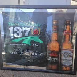 137th Kentucky Derby Advertising Mirror