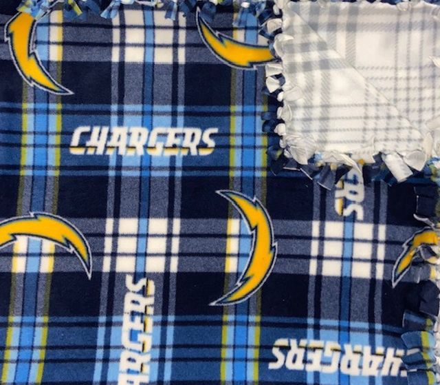 Los Angeles Chargers Fleece Blanket