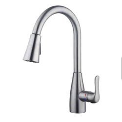 Single-Handle Pull Down Sprayer Kitchen Faucet