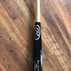 Rawlings Wood Baseball Bat 33” Never Used