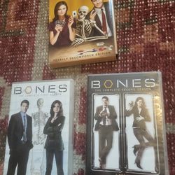 Bones Complete Seasons 1-3 DVD Sets