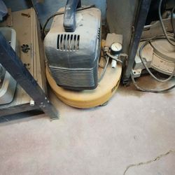 Dewalt Saw And Bostitch 6.0 Oil Free Air Compressor 
