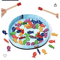 Wooden Fishing Game Sight Words