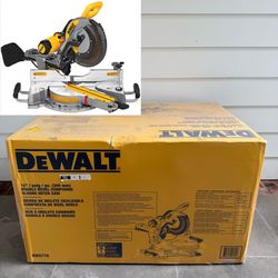 DEWALT DWS779 12 Inch 15-Amp Dual Bevel Sliding Compound Corded Miter Saw