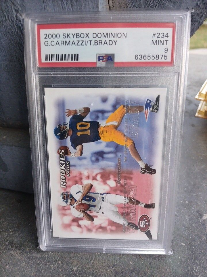Tom Brady Rookie Psa 9