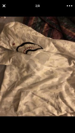 Bape hoodie camo glow in the dark 100% real with receipt S/M