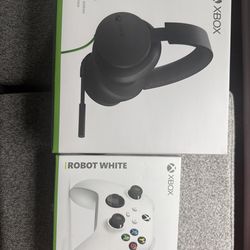 Xbox Headset and controller duo