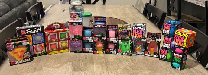 Nee Doh Sensory Toy Bundle – 15+ Pieces