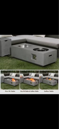 Propane Fire Pit Table