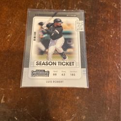 2021 Luis Robert Season Ticket