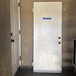 32”Lefthand Metal Door 32” by 80”