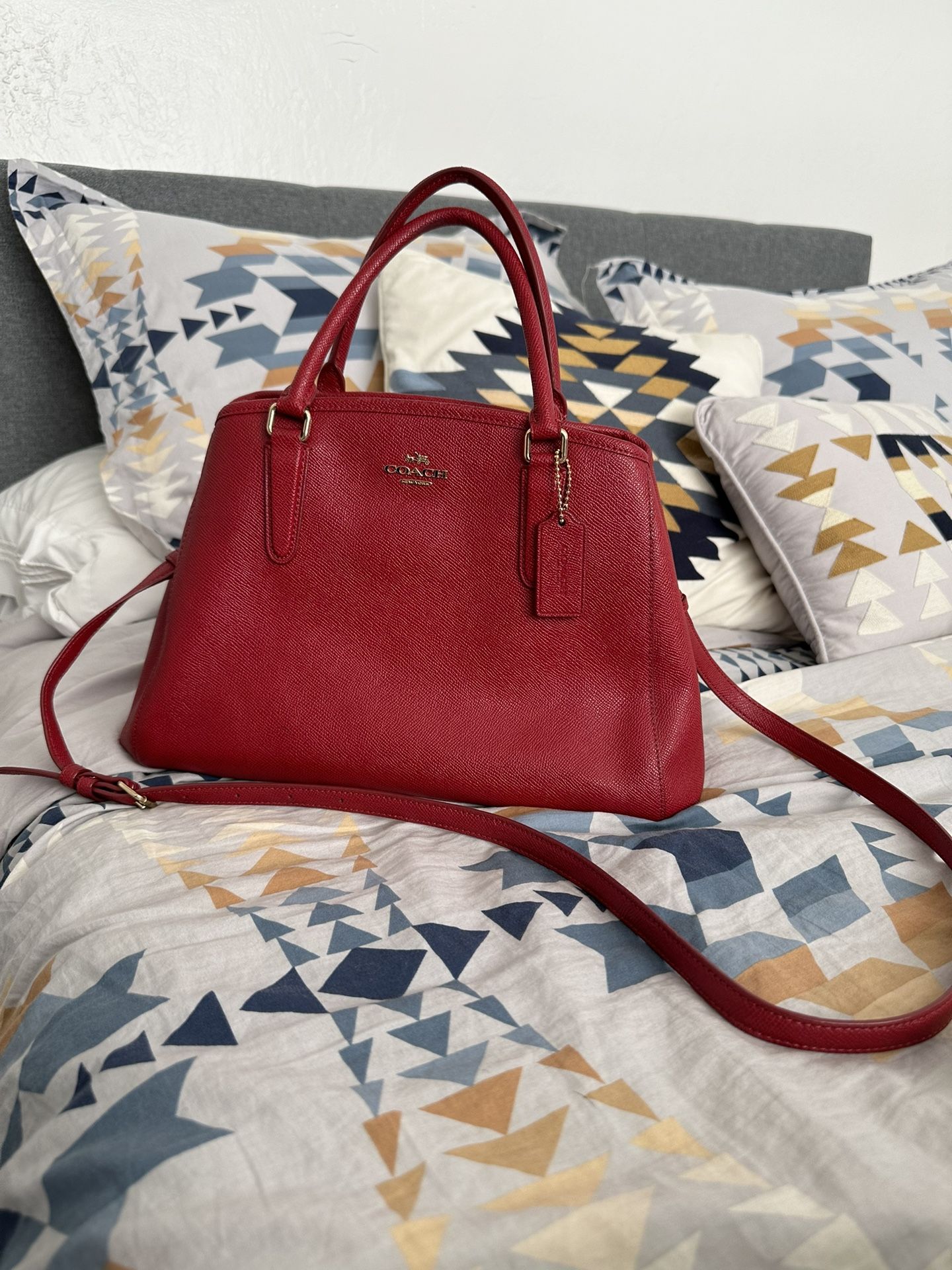 Coach Purse Leather