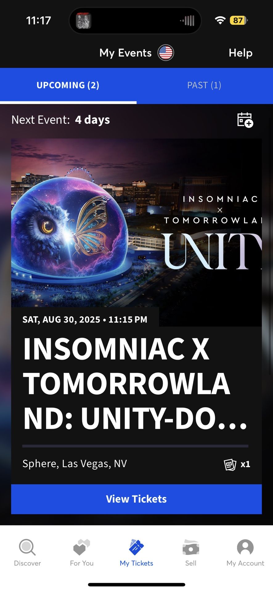 Unity at The Sphere