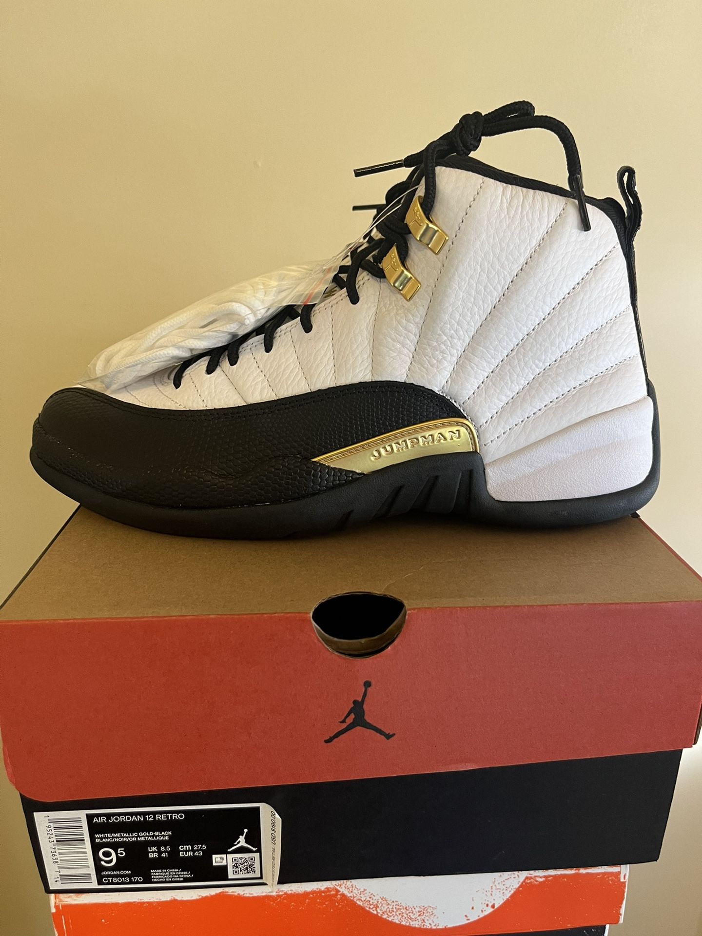 Air Jordan 12 Size 9.5 Royalty Taxi