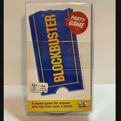 Blockbuster Party Game! Brand New, Never Played! Movie lovers