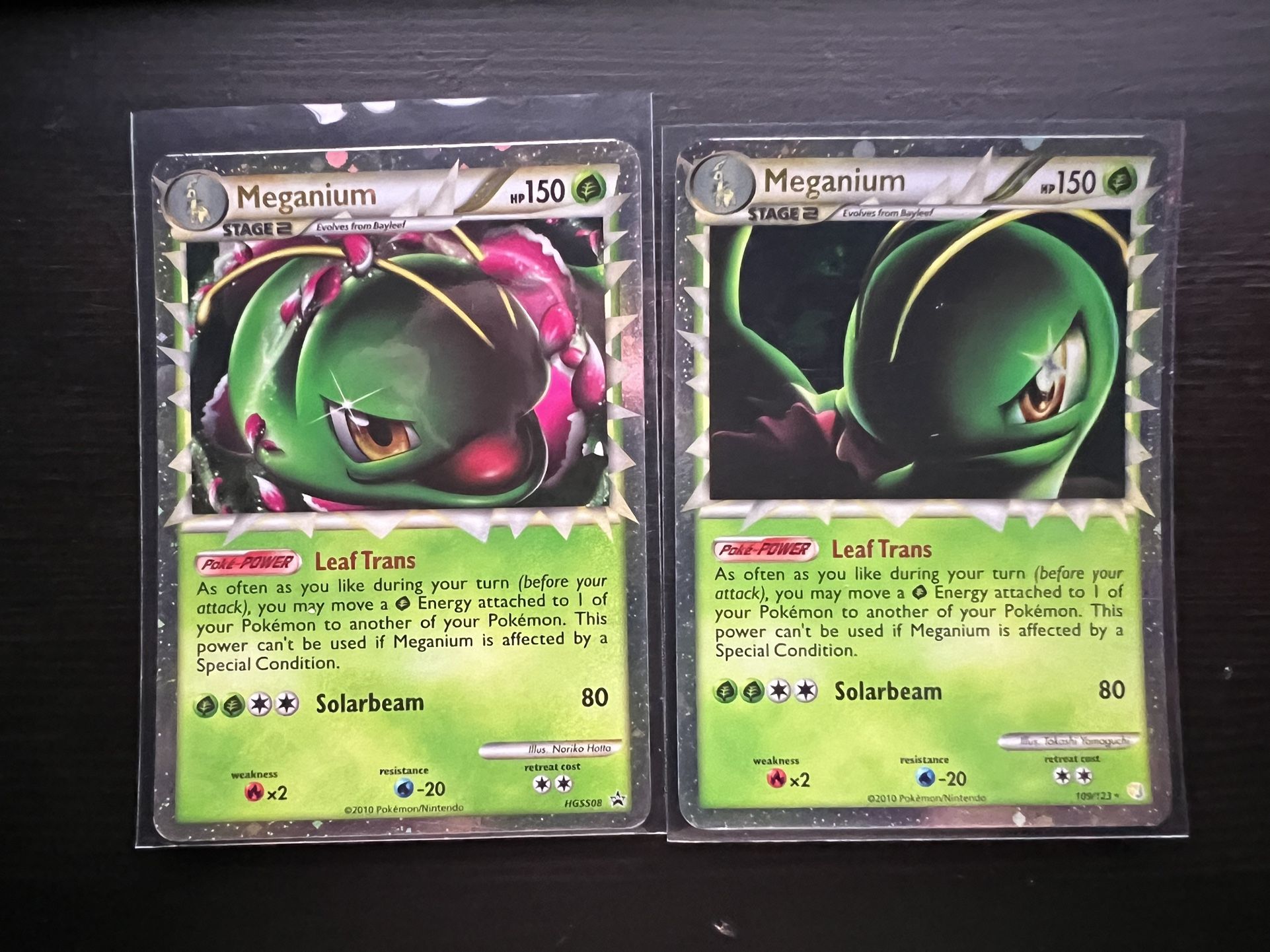 Meganium Primes Pokemon Cards
