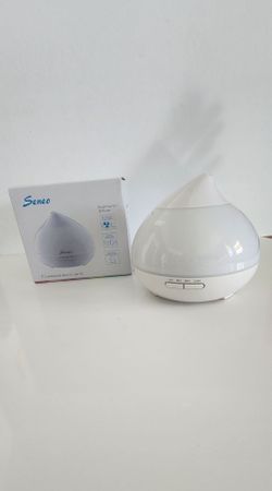 Essential Oil Diffuser & 7-Color LED Night Light 🌰  Difusor de aceites esenciales y luz nocturna 7 colores
