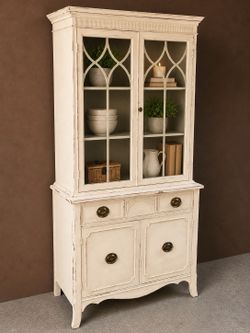 Antique farmhouse hutch