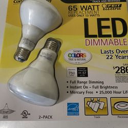 65 Watt Br30 Flood Led Dimmable Bulbs