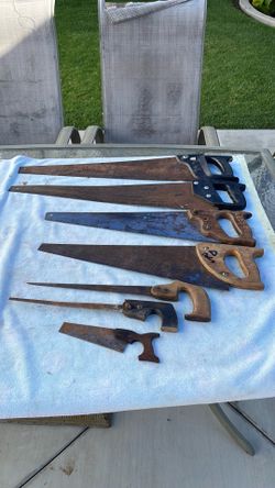 Various Vintage Saws