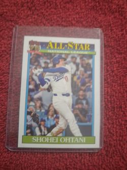 Shohei Ohtani Topps All-Star Baseball Card