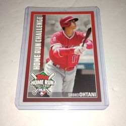 Rare Old 2019 Promotional Shohei Ohtani Baseball Card Topps Home Run Challenge HRC-18 - Perfect Condition 