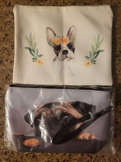 Puppy Zipper Pouch/purse