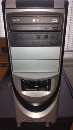 Vintage gaming pc case