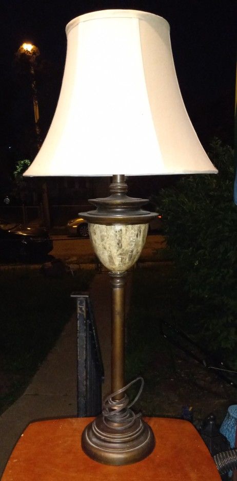 Pair Of Lamps With The Shades