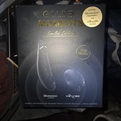 Golden MOMENTS limited Edition WOMANIZER + WE VIBE TOY