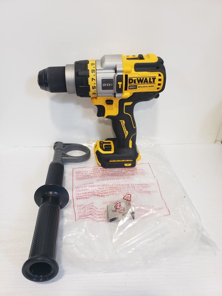 Z63) Dewalt 20v Flexvolt 3-Speed Hammer Drill Driver (Tool Only Sólo Herramienta)