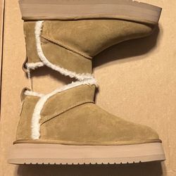 Koolaburra by UGG Koola Ultra Mini Platform Boot Cognac - Size 7, 10, 11 - NEW